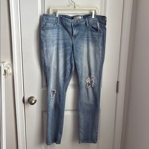 Torrid Blue Boyfriend Jeans Relaxed Fit